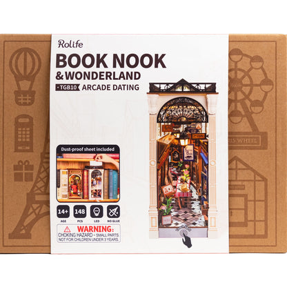 Book Nook - Maquette serre-livres, Arcade dating TGB10 Boutique Rolife Robotime 