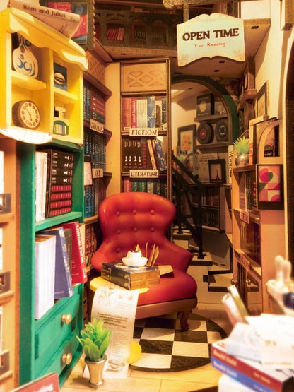 Book Nook - Maquette serre - livres, Bookstore TGB07 - Missa Arles