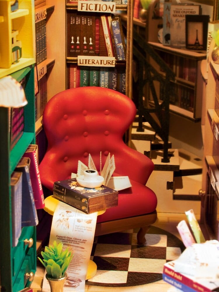 Book Nook - Maquette serre - livres, Bookstore TGB07 - Missa Arles