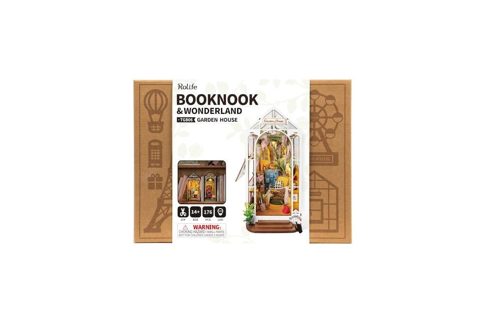 Book Nook - Maquette serre - livres, Garden House TGB06 - Missa Arles