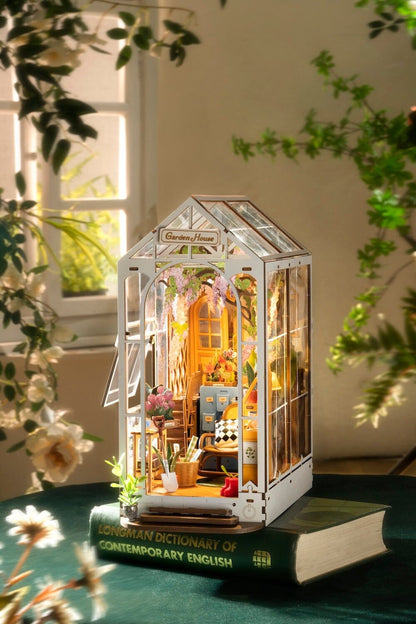 Book Nook - Maquette serre - livres, Garden House TGB06 - Missa Arles