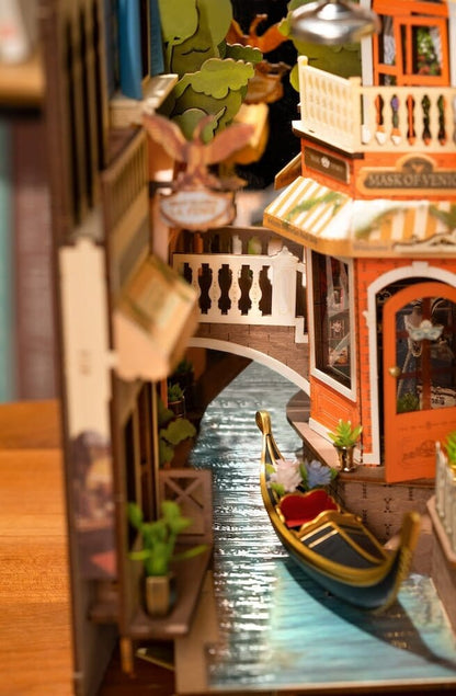 Book Nook - Maquette serre - livres, Romantic Venice TGB08 - Missa Arles