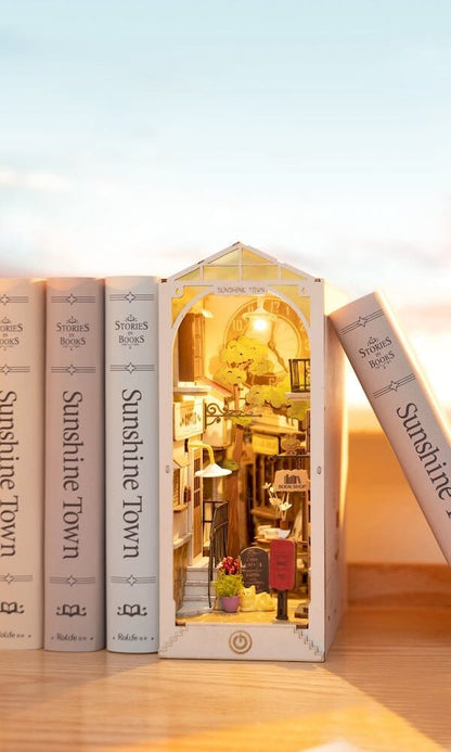 Book Nook - Maquette serre - livres, Sunshine Town TGB02 - Missa Arles