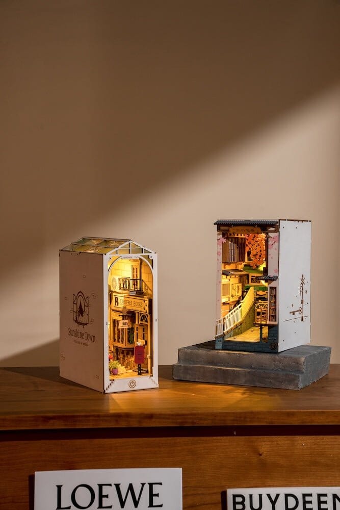 Book Nook - Maquette serre - livres, Sunshine Town TGB02 - Missa Arles