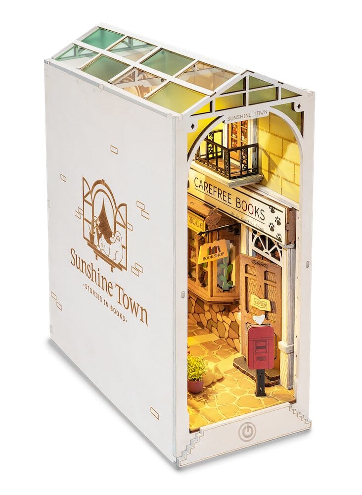 Book Nook - Maquette serre - livres, Sunshine Town TGB02 - Missa Arles