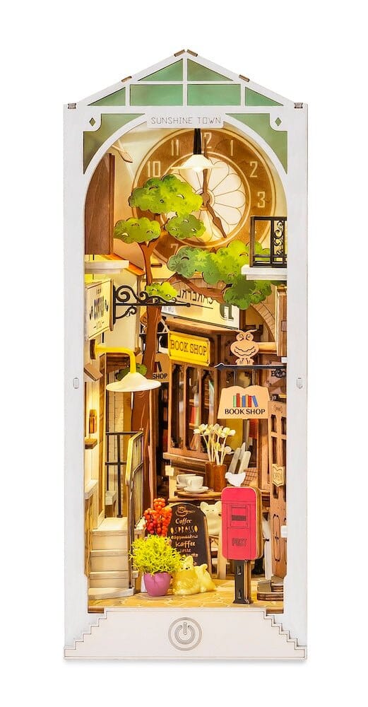 Book Nook - Maquette serre - livres, Sunshine Town TGB02 - Missa Arles