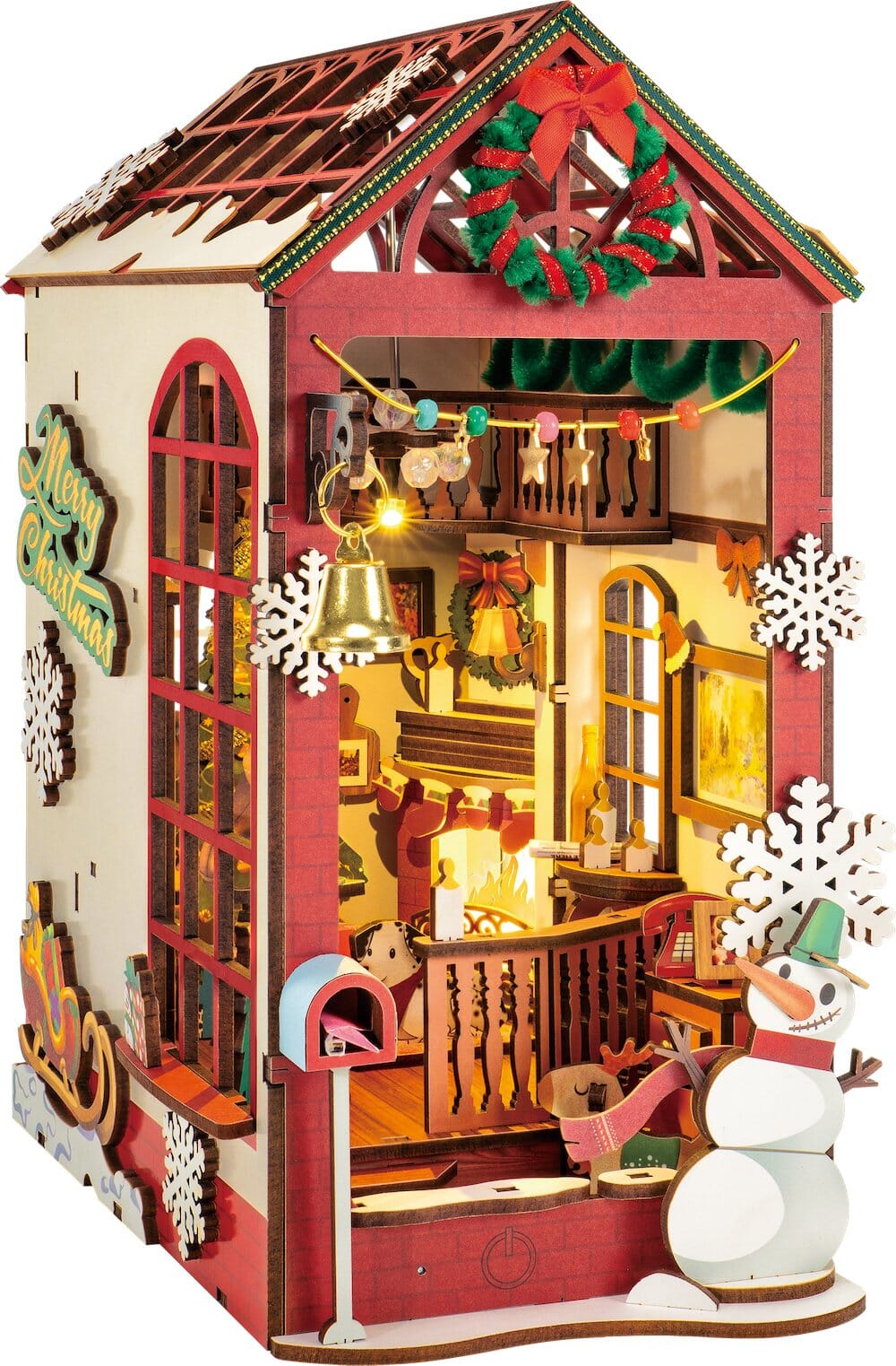 BookNook - Maquette serre - livres, Christmas Indoor Scene TGC07 - Missa Arles