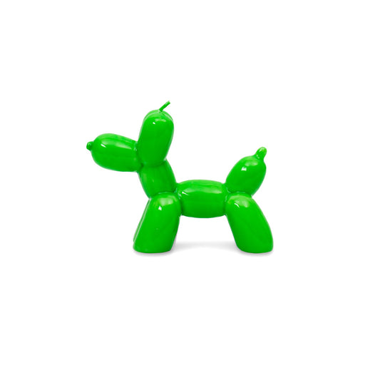 Bougie Dog Balloon vert - Missa Arles