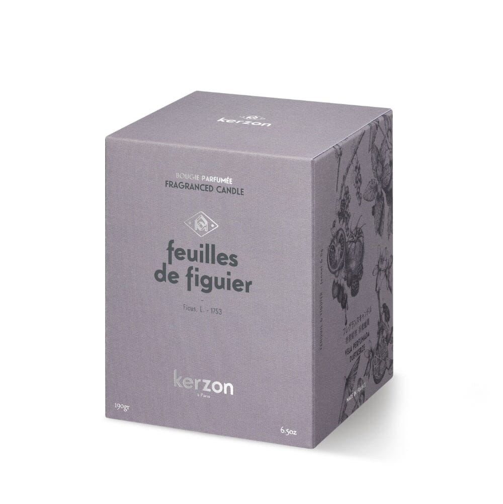 Bougies parfumés feuilles de figuier Kerzon Boutique Kerzon 