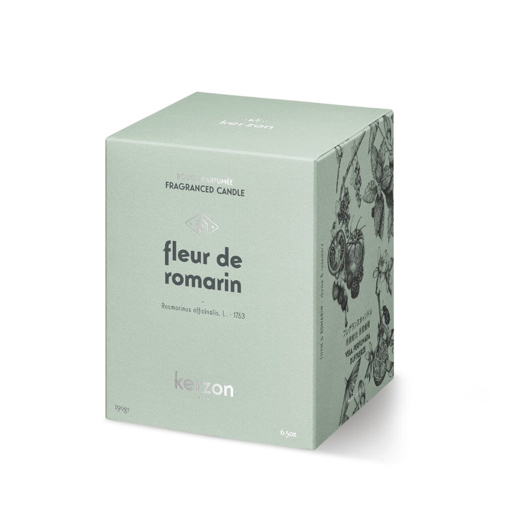 Bougies parfumés fleur de romarin Kerzon Boutique Kerzon 