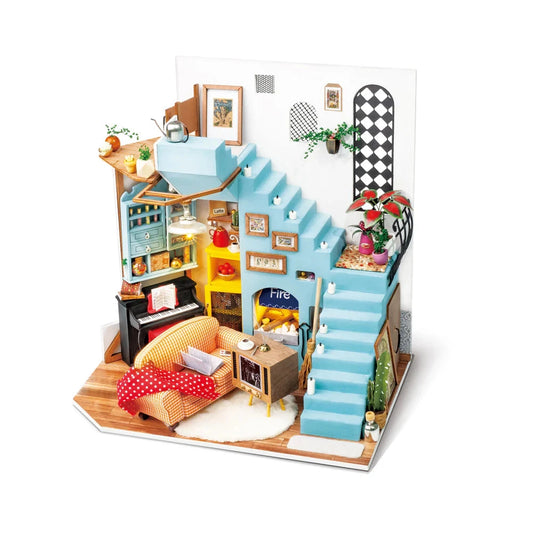 Joy's peninsula living room DG141 - maison miniature - Rolife Déstockage Rolife Robotime 