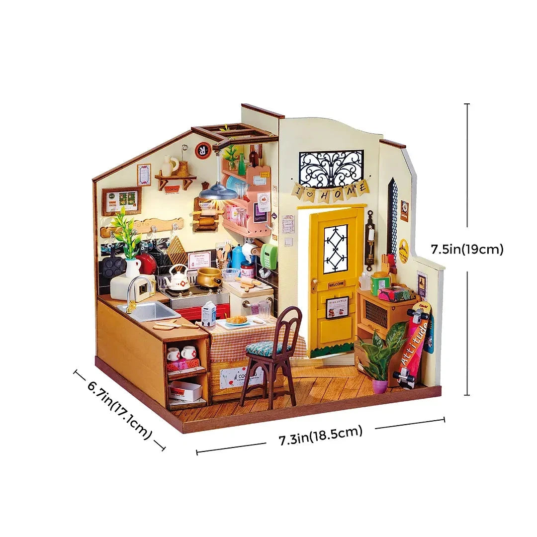 Maquette COZY KITCHEN- maison miniature - Rolife DG159 Boutique Rolife Robotime 