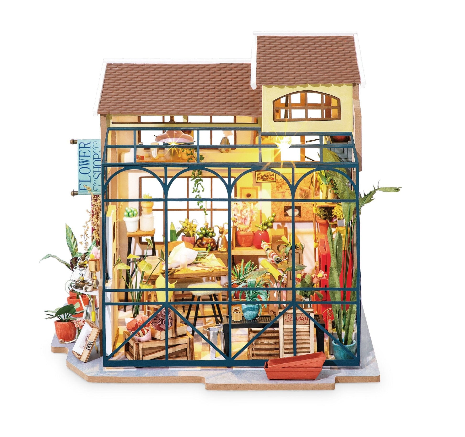 Maquette Emily's flower shop - maison miniature - Rolife - Missa Arles