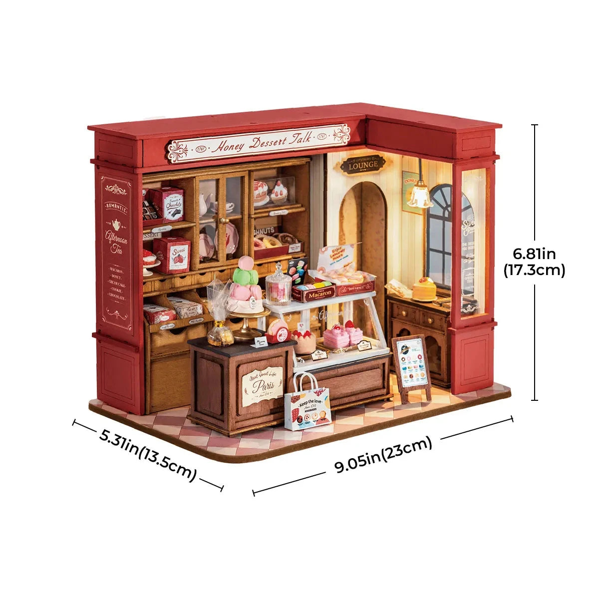 Maquette Honey Dessert Talk - maison miniature - Rolife DG168 Boutique Rolife Robotime 