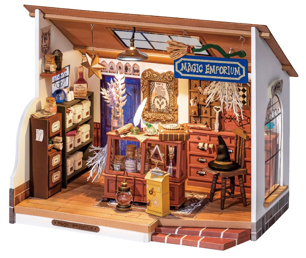 Maquette Kiki's Magic Emporium - maison miniature - Rolife DG155 Boutique Rolife Robotime 