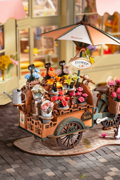 Maquette - Puzzle 3D en bois Rolife Blossom Cart TGS03 - Missa Arles