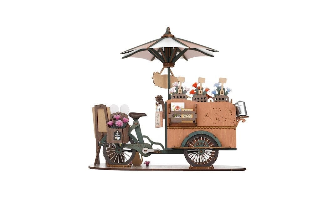 Maquette - Puzzle 3D en bois Rolife Blossom Cart TGS03 - Missa Arles