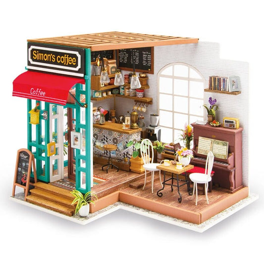 Maquette Simon's Coffee - maison miniature - Rolife - Missa Arles