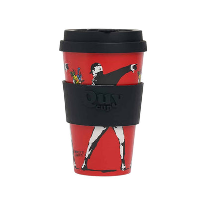 Mug 400ml Flower Thrower Banksy - Missa Arles