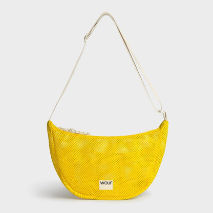 Sac crossbody Mesh effet filet - Wouf Boutique Wouf Jaune 