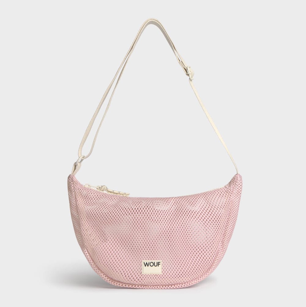 Sac crossbody Mesh effet filet - Wouf Boutique Wouf Rose 