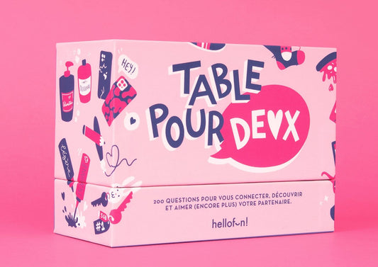 Table pour deux Édition couples - Jeu de société - Missa Arles