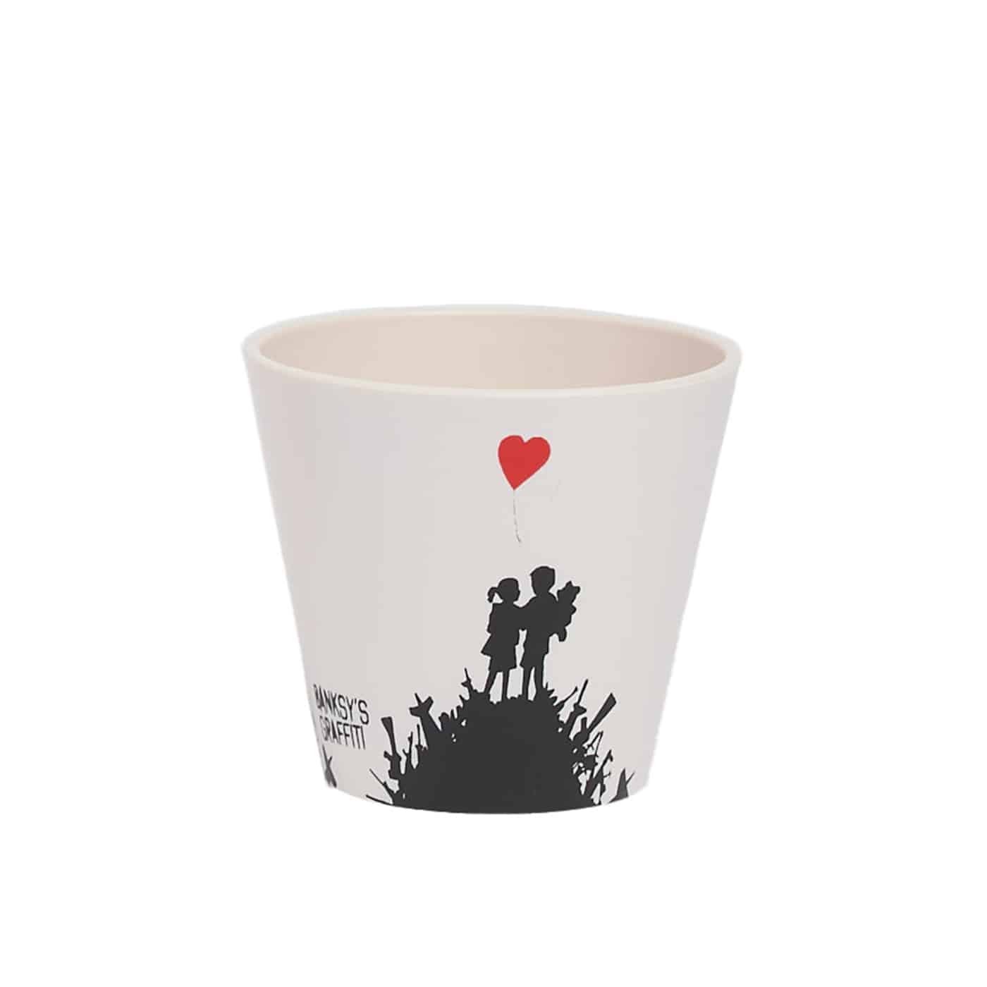 Tasse expresso Banksy "Kids on guns hill" - Missa Arles