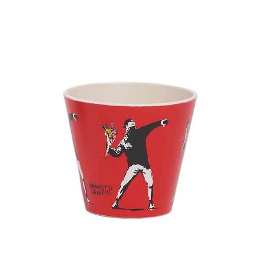 Tasse expresso Banksy "The flower thrower" - Missa Arles