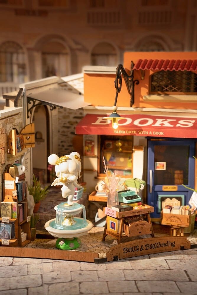 Tiny house - Corner Bookstore - Miniatures DIY DG164 - Missa Arles