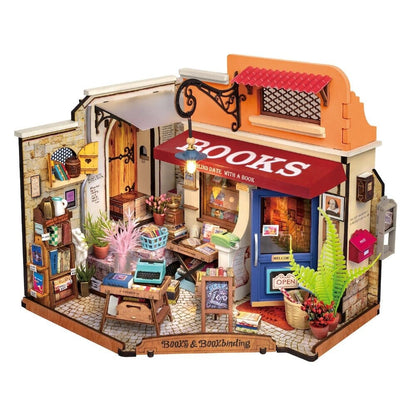 Tiny house - Corner Bookstore - Miniatures DIY DG164 - Missa Arles