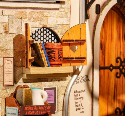 Tiny house - Corner Bookstore - Miniatures DIY DG164 - Missa Arles