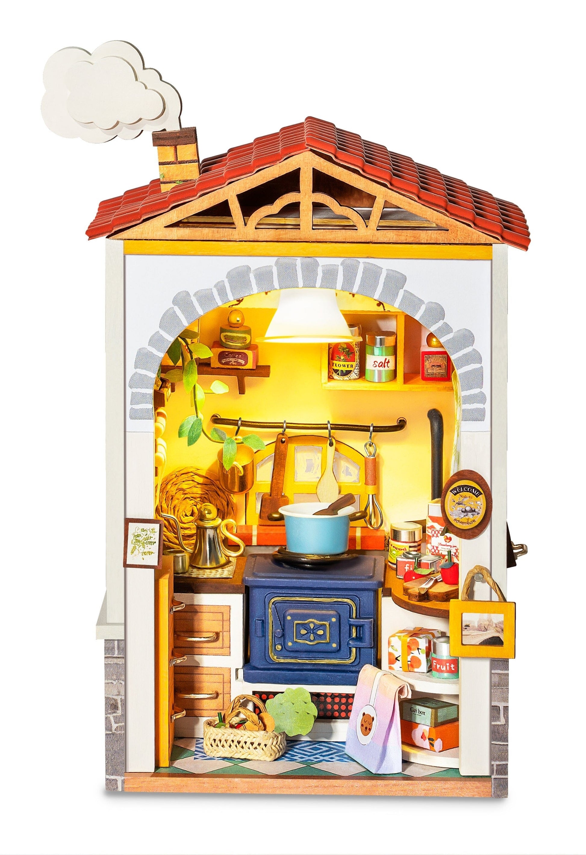 Tiny house - Flavor Kitchen - Miniatures DIY DS011 - Missa Arles