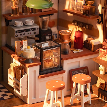 Tiny house - Slow life café - Miniatures DIY DG162 - Missa Arles