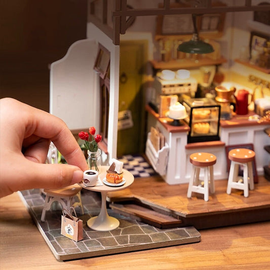 Tiny house - Slow life café - Miniatures DIY DG162 - Missa Arles