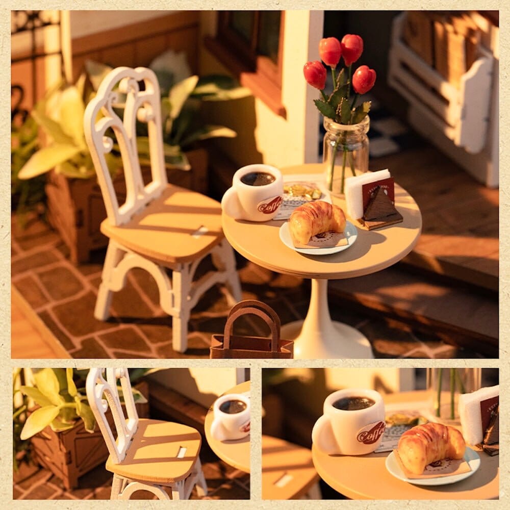 Tiny house - Slow life café - Miniatures DIY DG162 - Missa Arles