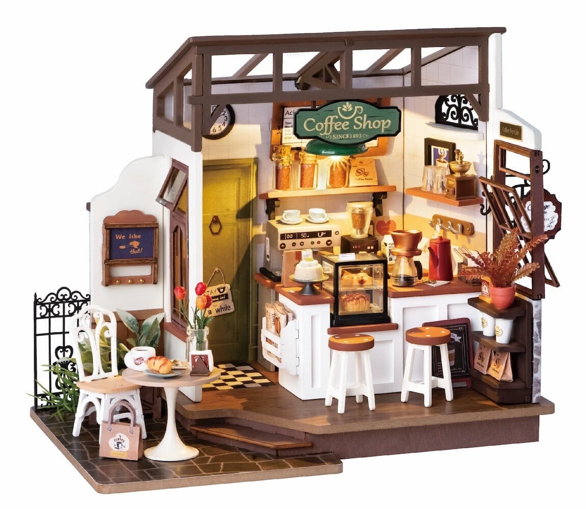 Tiny house - Slow life café - Miniatures DIY DG162 - Missa Arles