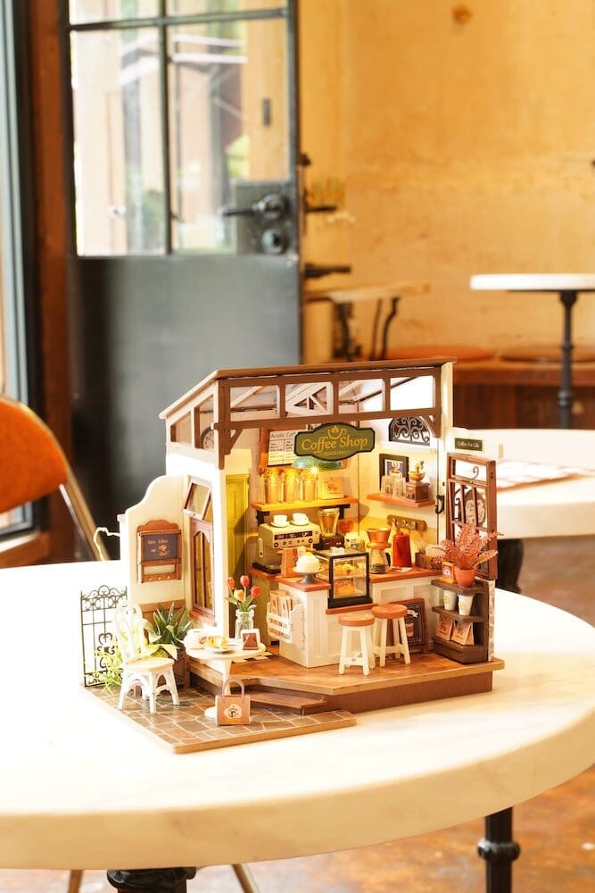 Tiny house - Slow life café - Miniatures DIY DG162 - Missa Arles