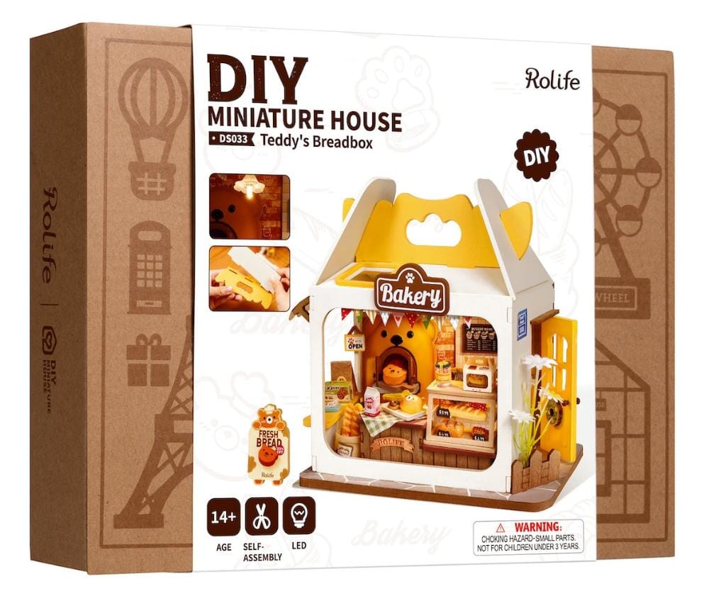 Tiny house - Teddy's Breadbox - Miniatures DIY DS033 - Missa Arles