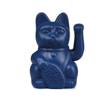 Lucky Cat Maneki Neko Bleu foncé - Sincérité - Missa Arles