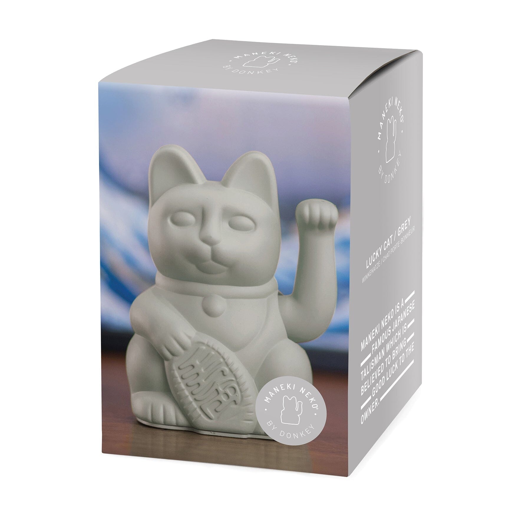 Lucky Cat Maneki Neko Gris - Missa Arles