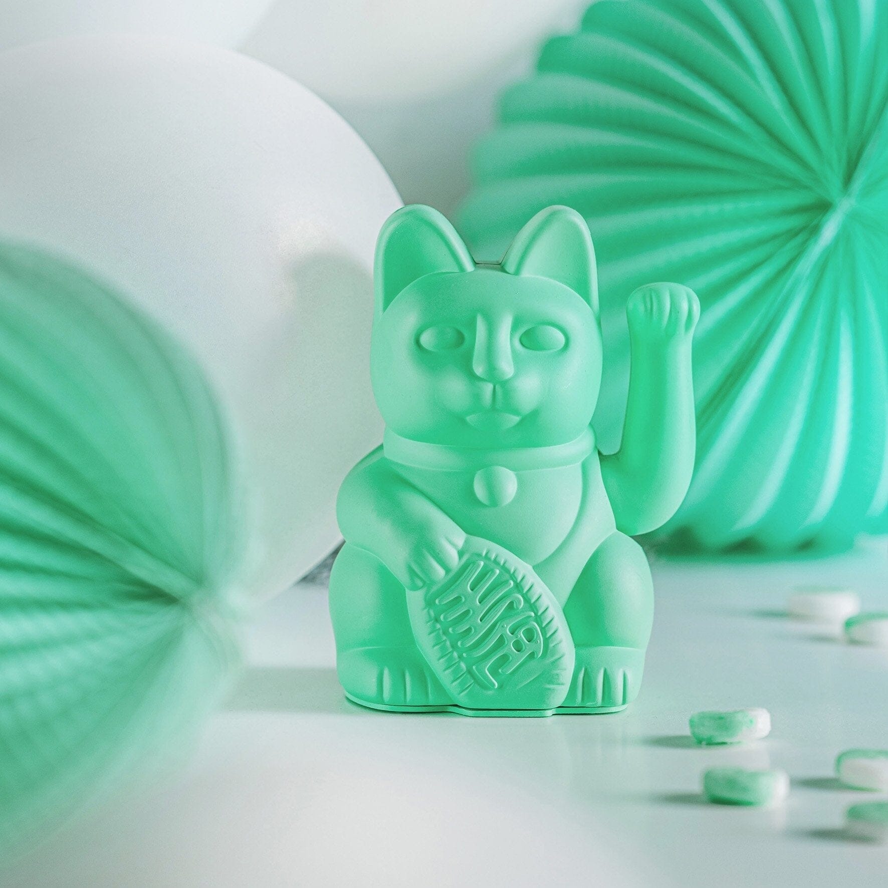 Lucky Cat Maneki Neko Mint - Missa Arles