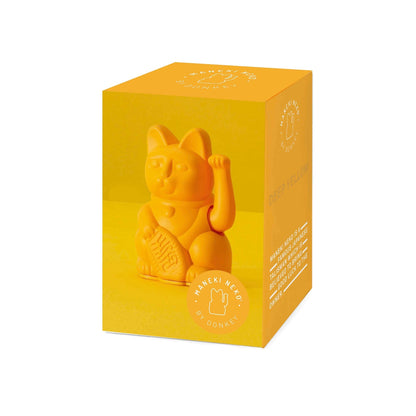 Mini Lucky Cat Maneki Neko Deep yellow - Joie - Missa Arles