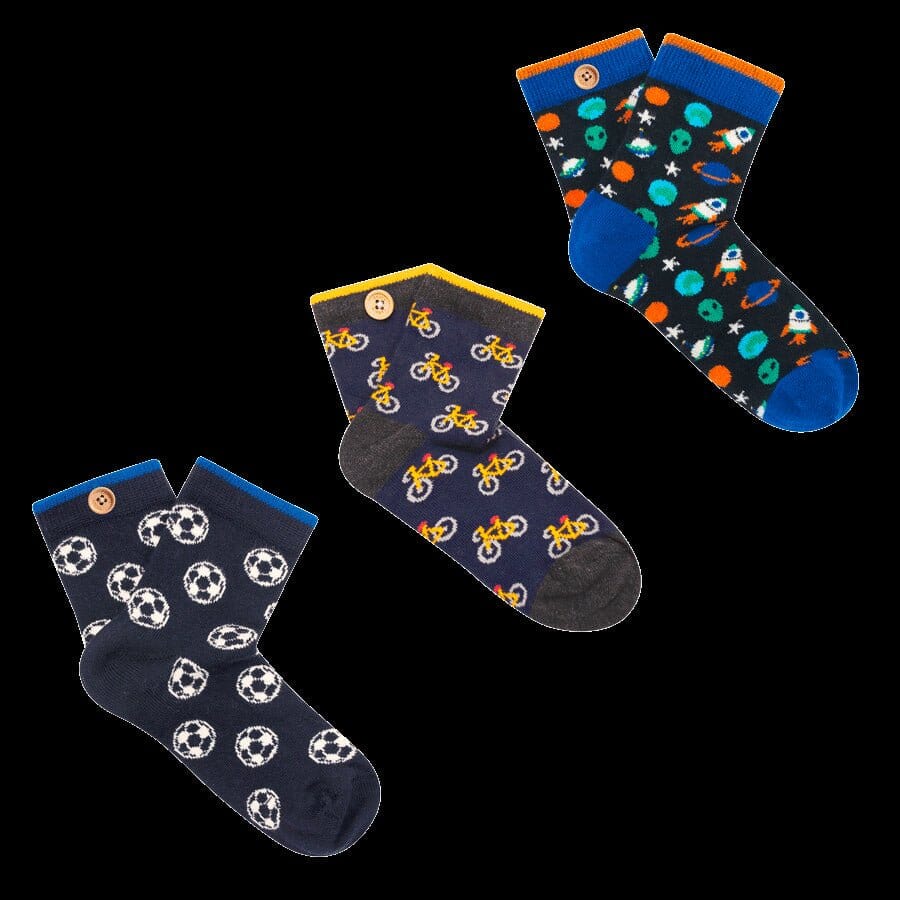 Pack 3 paires de chaussettes enfants - Cabaïa - Missa Arles